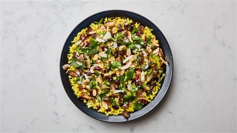 turmeric-rice-salad-with-roasted-brussels-sprouts image