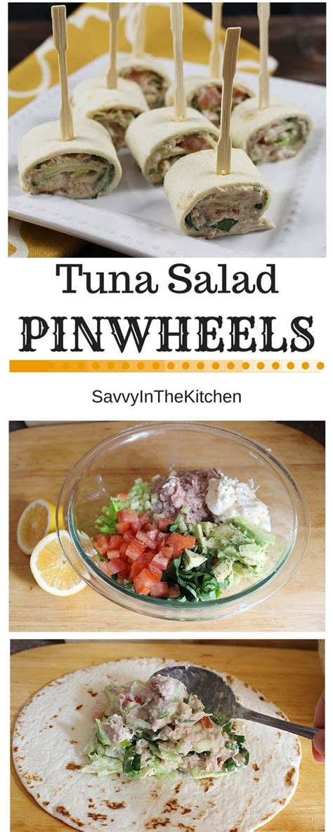 tuna-salad-pinwheels-savvy-in-the-kitchen image