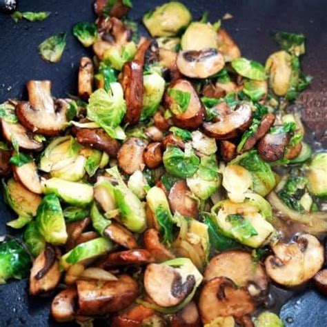 stir-fry-brussels-sprouts-and-mushrooms-maricels image