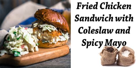 fried-chicken-sandwich-with-coleslaw-and-spicy-mayo image