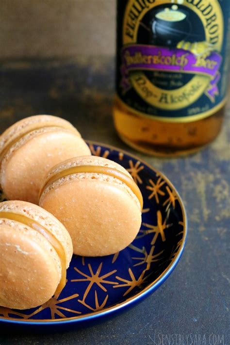 butterbeer-macarons-recipe-for-harry-potter-fans image