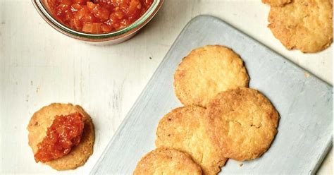 nadiya-hussains-cheese-biscuits-with-tomato-jam image