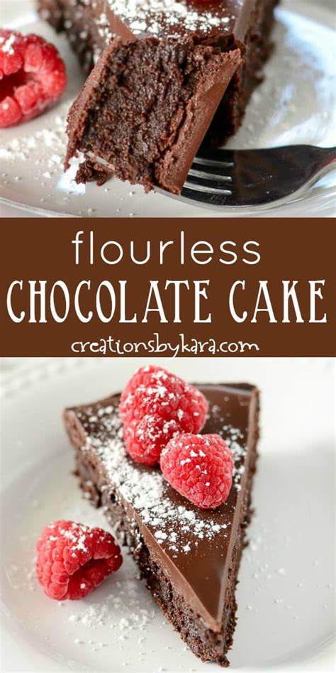 fool-proof-flourless-chocolate-cake-creations-by-kara image