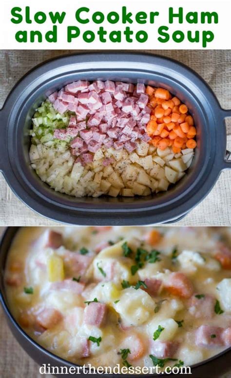 slow-cooker-ham-and-potato-soup-dinner-then image