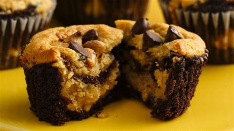 chocolate-peanut-butter-layered-cupcakes image