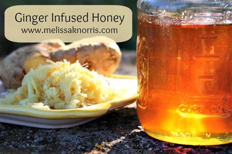 how-and-why-to-make-ginger-infused-honey-melissa-k image