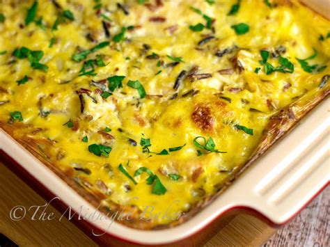 easy-creamy-chicken-and-wild-rice-casserole-the image