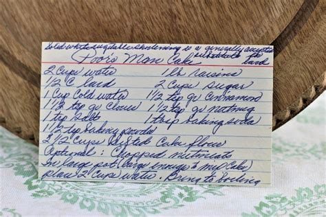 poor-mans-cake-vintage-recipe-project image