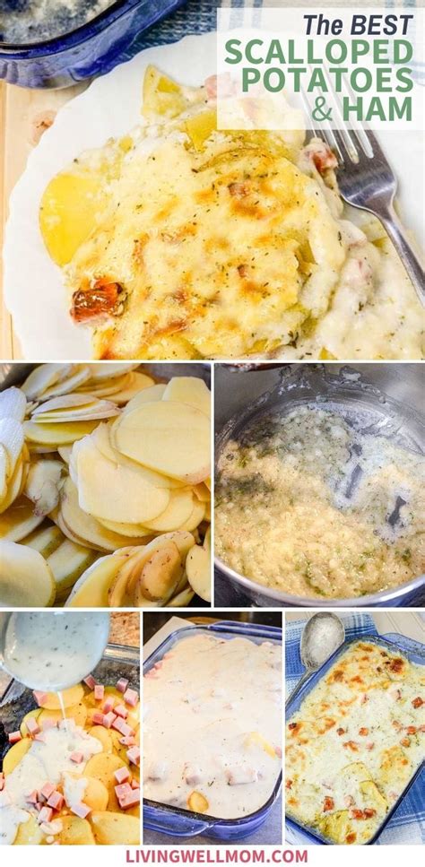 the-best-scalloped-potatoes-and-ham-recipe-living image