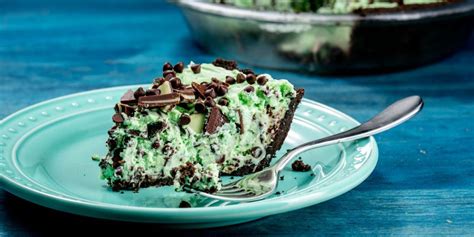 best-mint-chocolate-chip-pie-recipe-delish image