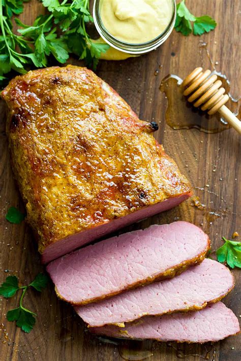 baked-corned-beef-with-honey-mustard-glaze-jessica image