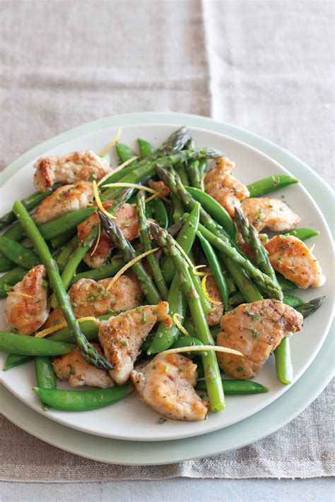 chicken-with-asparagus-and-snap-peas image