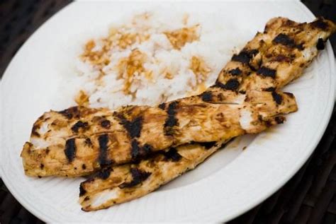 grilled-soy-and-ginger-mahi-mahi-grilling image