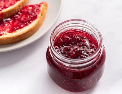 a-recipe-for-peach-raspberry-jam-the-spruce-eats image