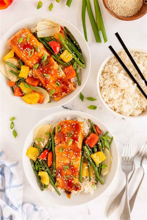 easy-teriyaki-salmon-and-vegetables-valeries-kitchen image