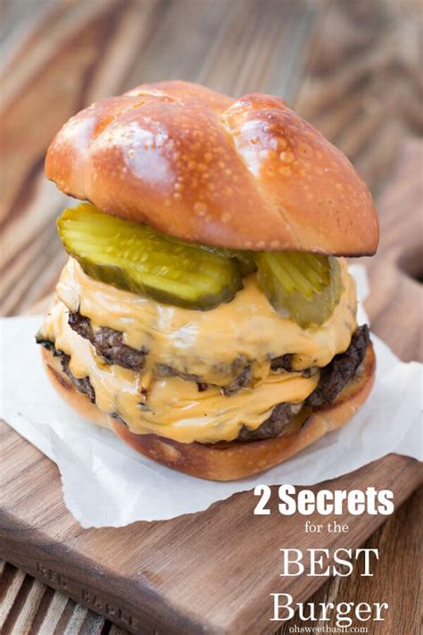 the-best-hamburger-recipe-perfect-grilled-burger-oh image