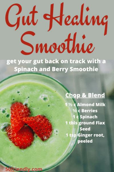 healthy-gut-spinach-and-berry-flax-smoothie-50 image