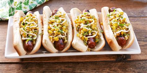 how-to-make-grilled-street-corn-hot-dogs-delishcom image
