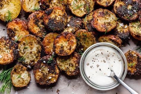 crispy-garlic-ranch-roasted-potatoes-the-real-food image