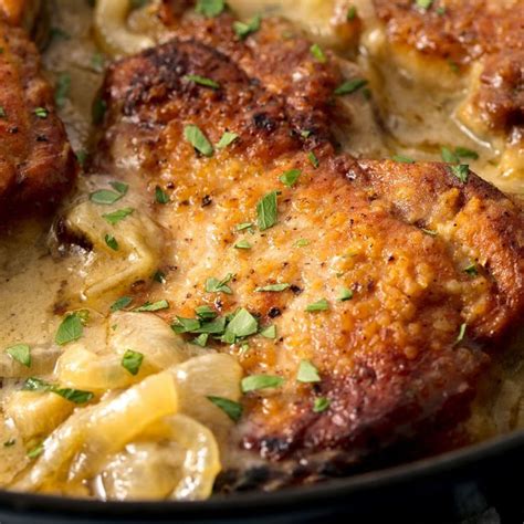 smothered-pork-chops-5-trending-recipes-with-videos image