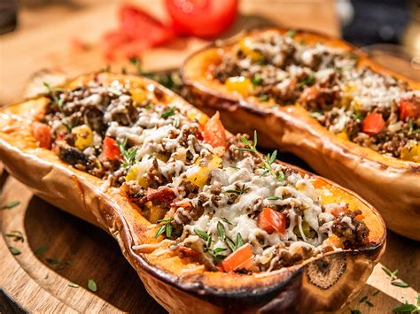 ground-beef-stuffed-squash-so-delicious image