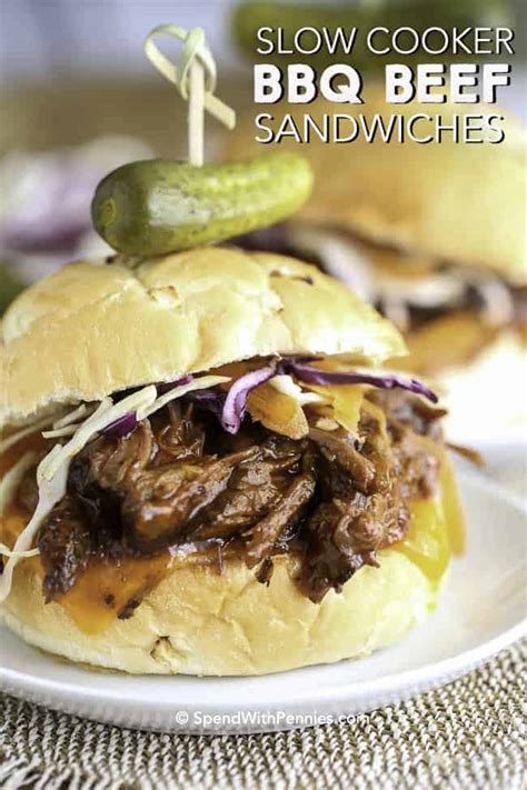 slow-cooker-bbq-beef-sandwiches-spend-with-pennies image