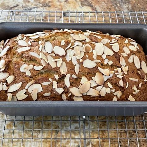 almond-banana-bread-recipe-moist-crunchy image