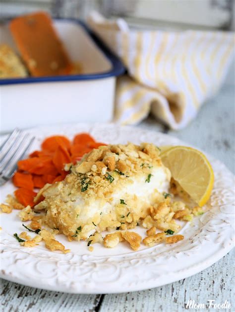 baked-cod-with-ritz-cracker-topping-new-england-style image
