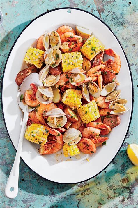 grilled-clambake-foil-packets-with-herb-butter image