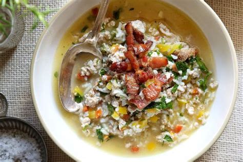 best-turkey-and-rice-vegetable-soup-recipe-delish image