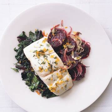 halibut-with-roasted-beets-beet-greens-and-dill-orange image