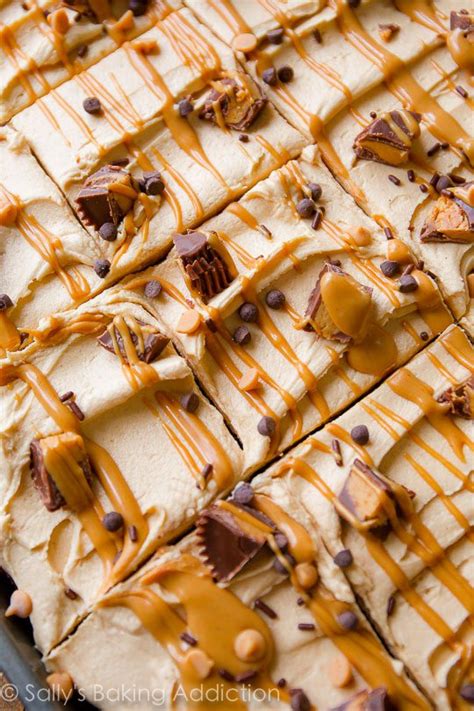 chocolate-sheet-cake-with-peanut-butter-frosting image