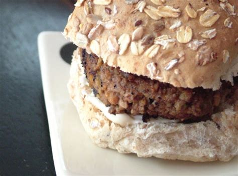 day-190-lentil-mushroom-and-pecan-burgers-dinner image