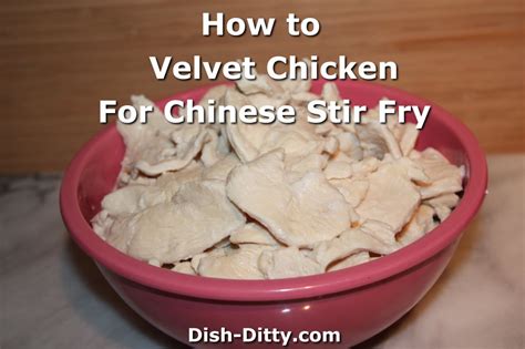 velveting-chicken-for-chinese-stir-fry-recipe-how-to image