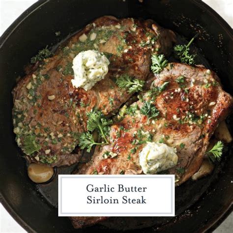 garlic-butter-sirloin-steak-recipe-savory-experiments image