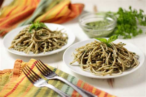 vegan-oil-free-basil-pesto-with-pasta-plant-based image