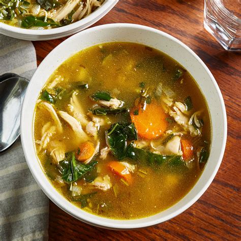 low-carb-chicken-soup-eatingwell image