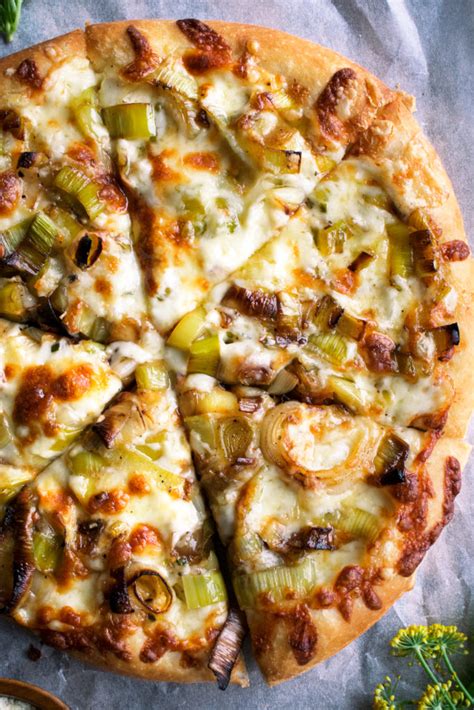 caramelized-leek-pizza-with-spicy-honey-the-original image