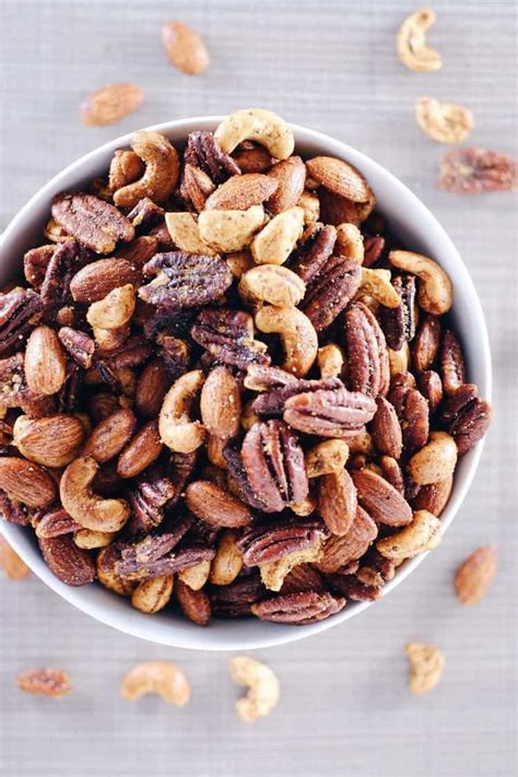 homemade-spicy-nuts-in-20-minutes-whole30-real image