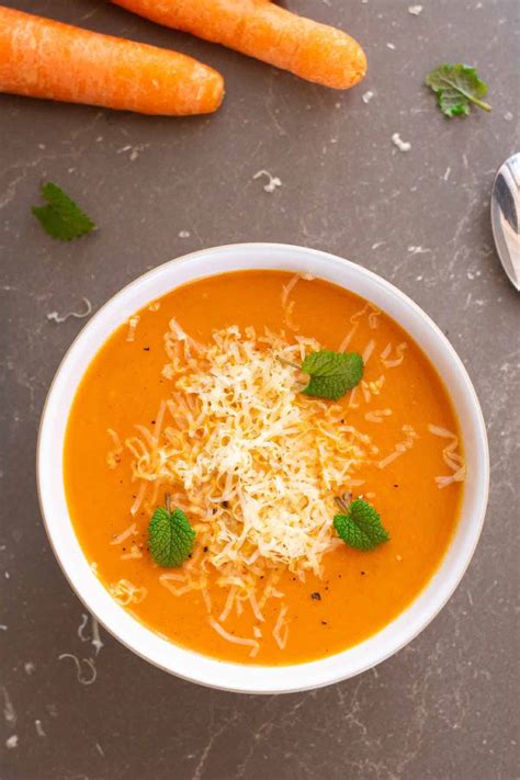 carrot-and-red-pepper-soup-recipe-soup-maker image