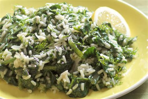spanakorizo-greek-spinach-rice-diane-kochilas image