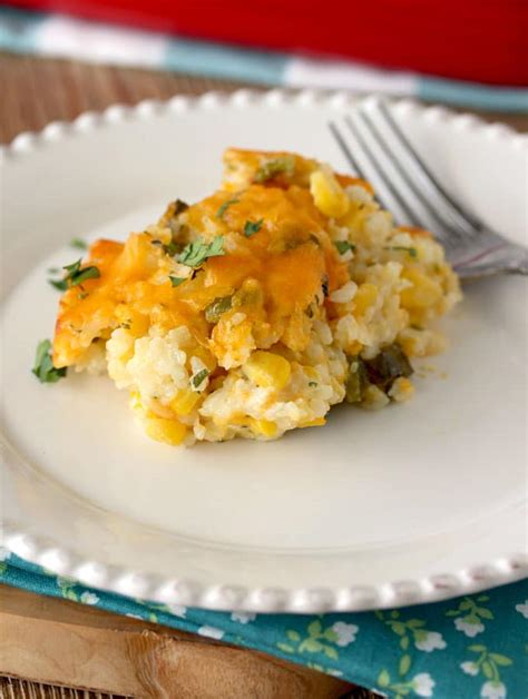 mexican-green-chile-rice-casserole-lemon-blossoms image