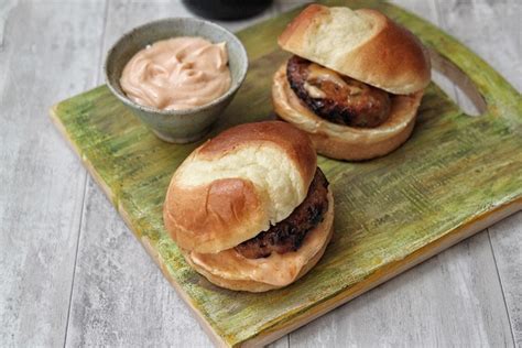 mini-teriyaki-pork-burgers-recipe-great-british-chefs image