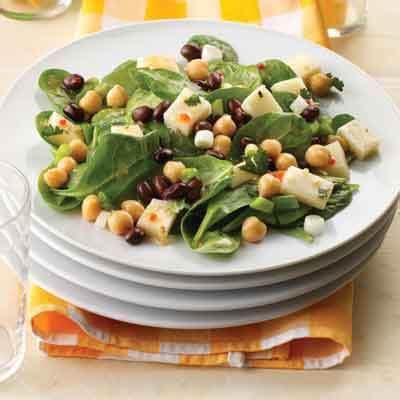 beans-greens-salad-recipe-land-olakes image