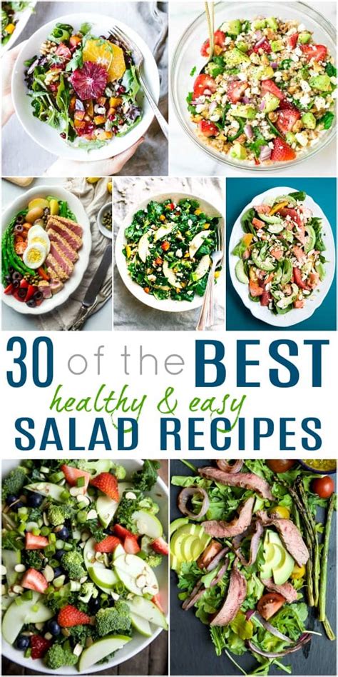 25-easy-healthy-salad-recipes-joyful-healthy-eats image