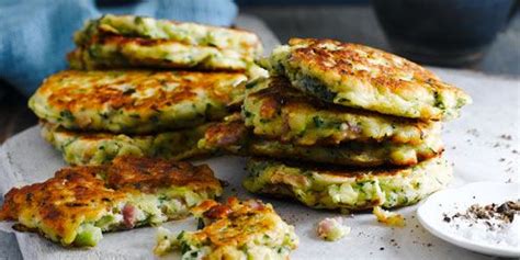 courgette-and-bacon-fritters-good-housekeeping image
