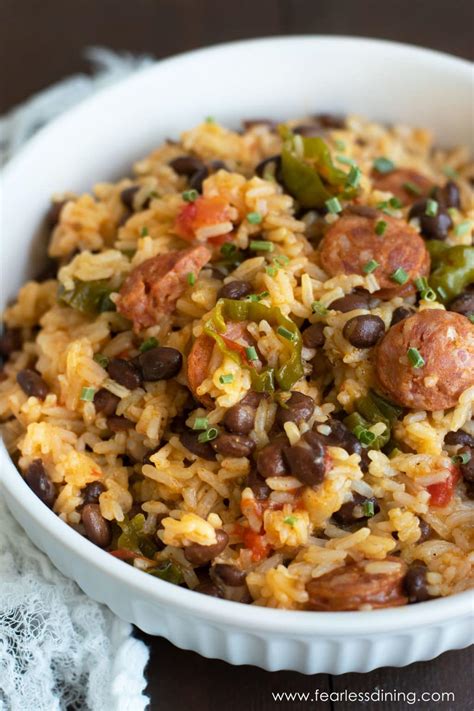 easy-one-pot-cajun-rice-with-sausage-and-beans image