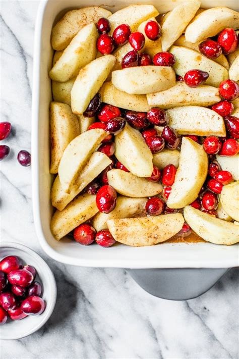 apple-cranberry-oat-crumble-recipe-skinnytaste image