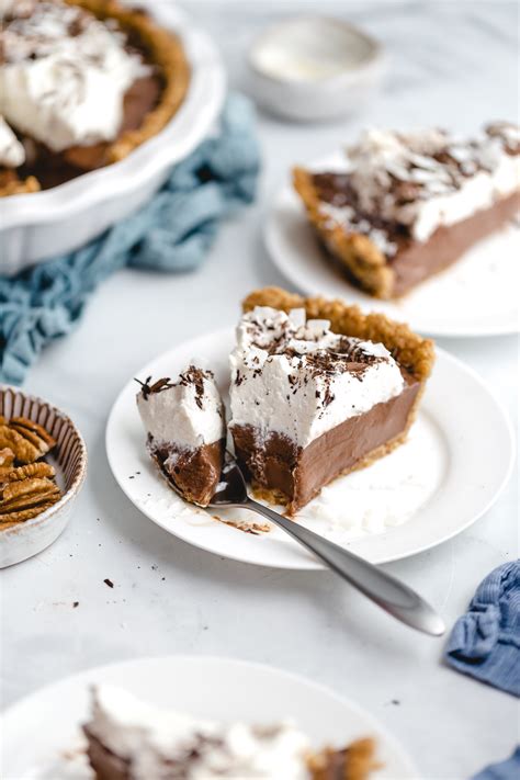 chocolate-cream-pie-with-pecan-crust-andie-mitchell image