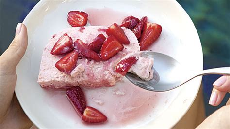 strawberries-and-cream-semifreddo image